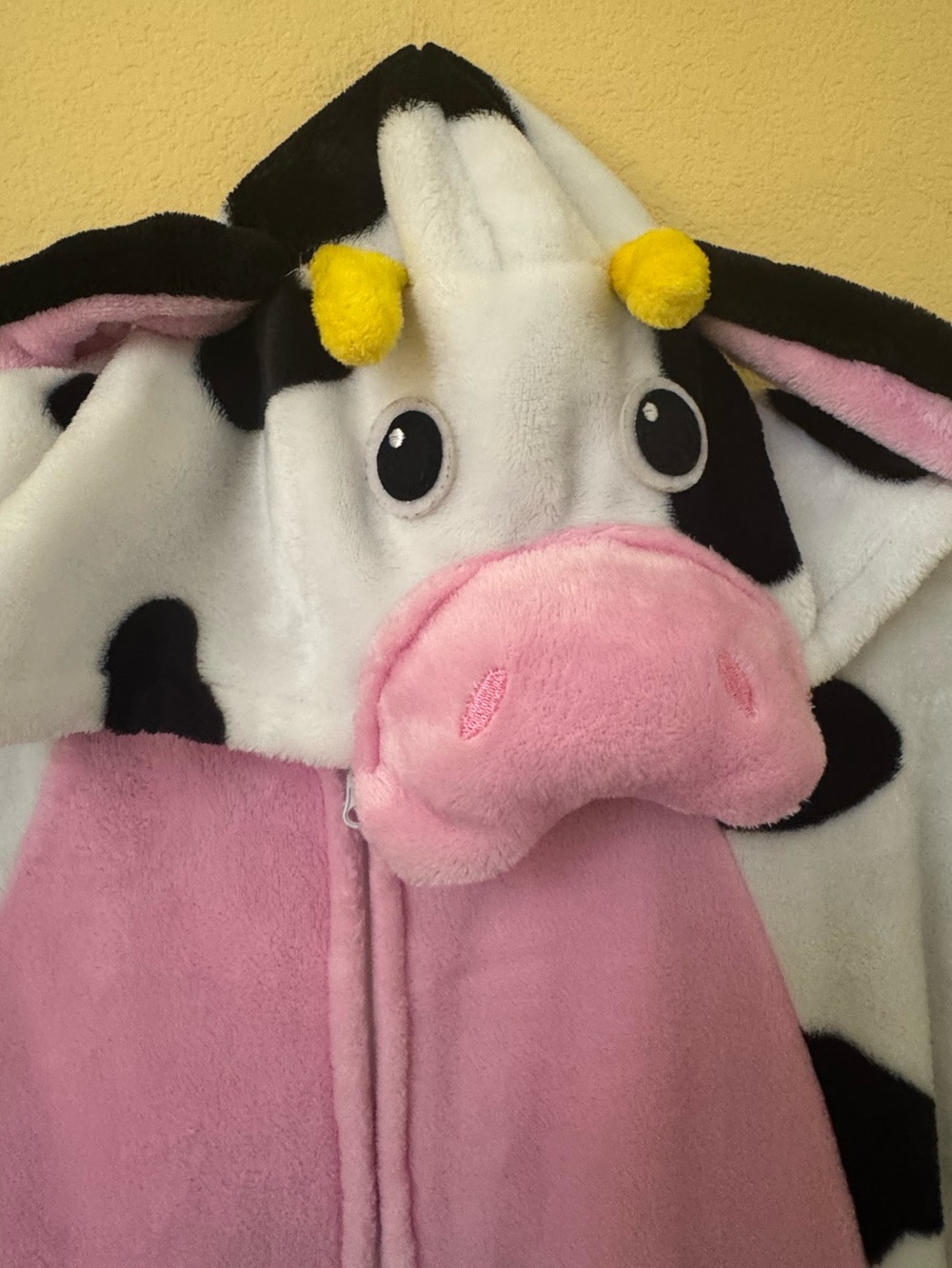 Cow Halloween Costume Onesie Adult Size XXL - Picture 2 of 4